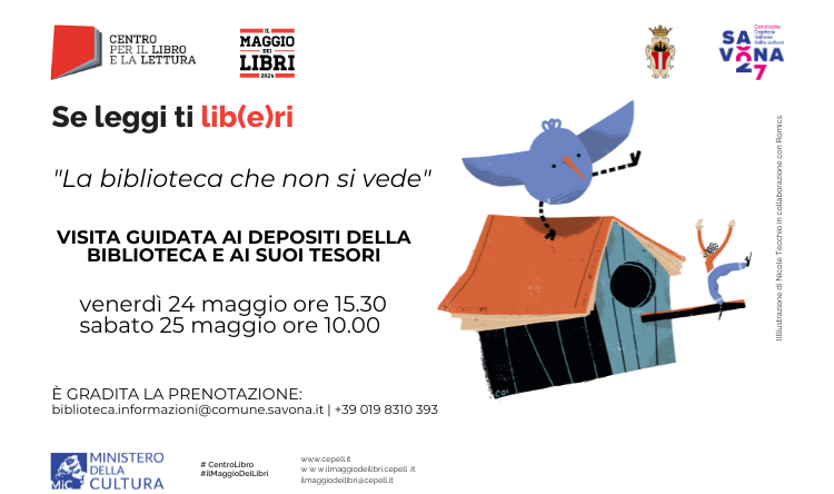 La biblioteca che non si vede, una visita guidata ai depositi della 